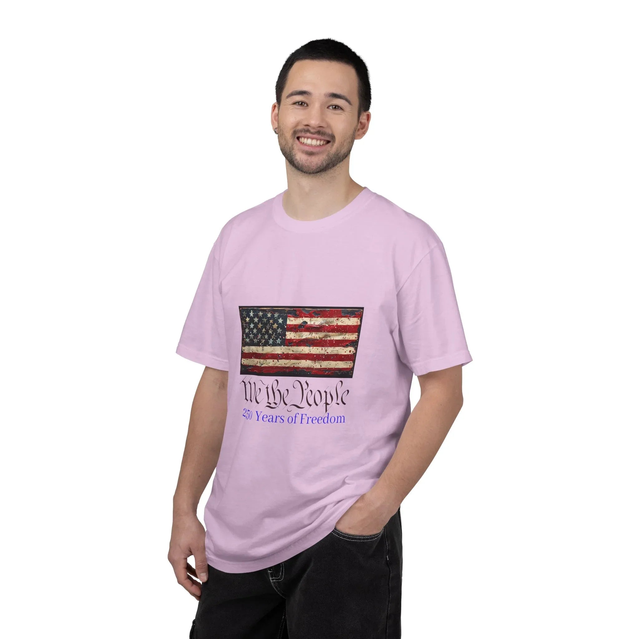 We the People American Flag T-Shirt | 250 Years of Freedom - 250 USA Celebration