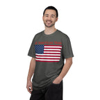 All American Mom T-Shirt — Patriotic USA Flag Tee for Moms (Mother's Day, 4th of July)