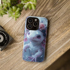 Goth Axolotls Tough Cases | Cute Creepy Axolotl Phone Case, Gloomycore Aesthetic - 250 USA Celebration