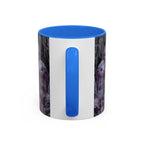 Purple Axolotl Trio Mug | Cute Amphibian Art Ceramic Coffee Cup - 250 USA Celebration