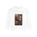 United We Stand Sweatshirt | Unisex Garment-Dyed Crewneck | Eagle Design | Cozy Fashion | Perfect for Casual Wear, Gift for Him or [...] - 250 USA Celebration