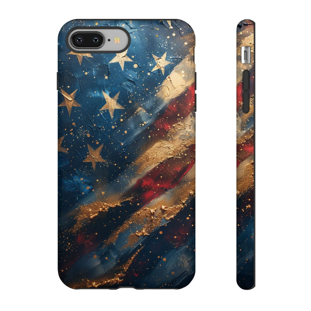 Distressed American Flag phone case | tough cases - 250 USA Celebration