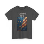 Vintage American Flag Tee, Patriotic Apparel, Independence Day Shirt, Unisex Cotton T-Shirt, Memorial Day Gift, America First Design - 250 USA Celebration