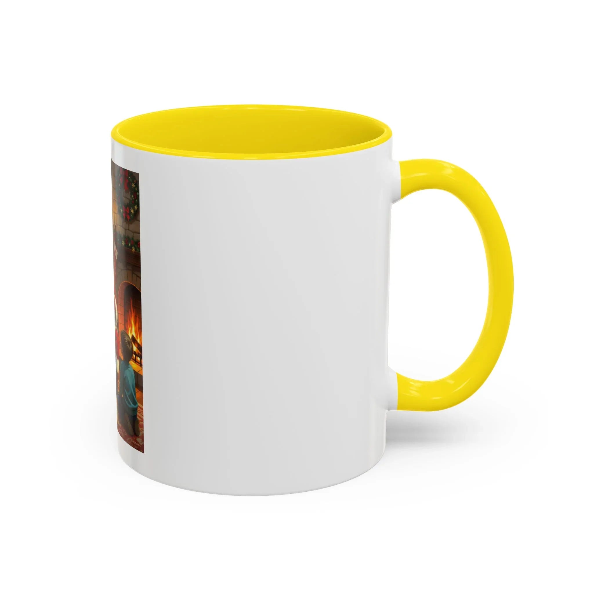 Christmas Santa Coffee Mug, Festive Drinkware for Holiday Cheer, Xmas Gift for Coffee Lovers, Cozy Winter Mug, Santa's Storytime - 250 USA Celebration