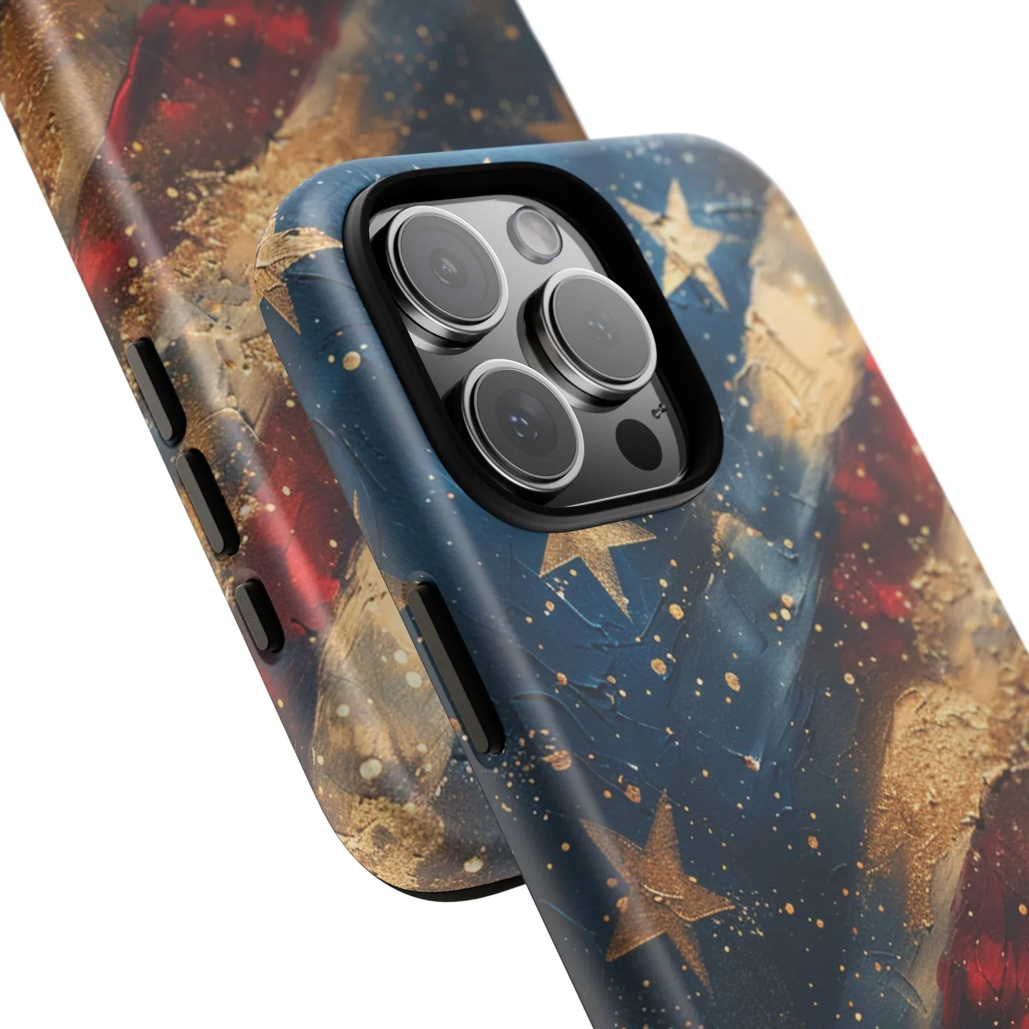 Patriotic Phone Case, Tough Cases with American Flag Design, Stylish Phone Accessories, USA Pride Gift, Durable Cases for All Occasions - 250 USA Celebration