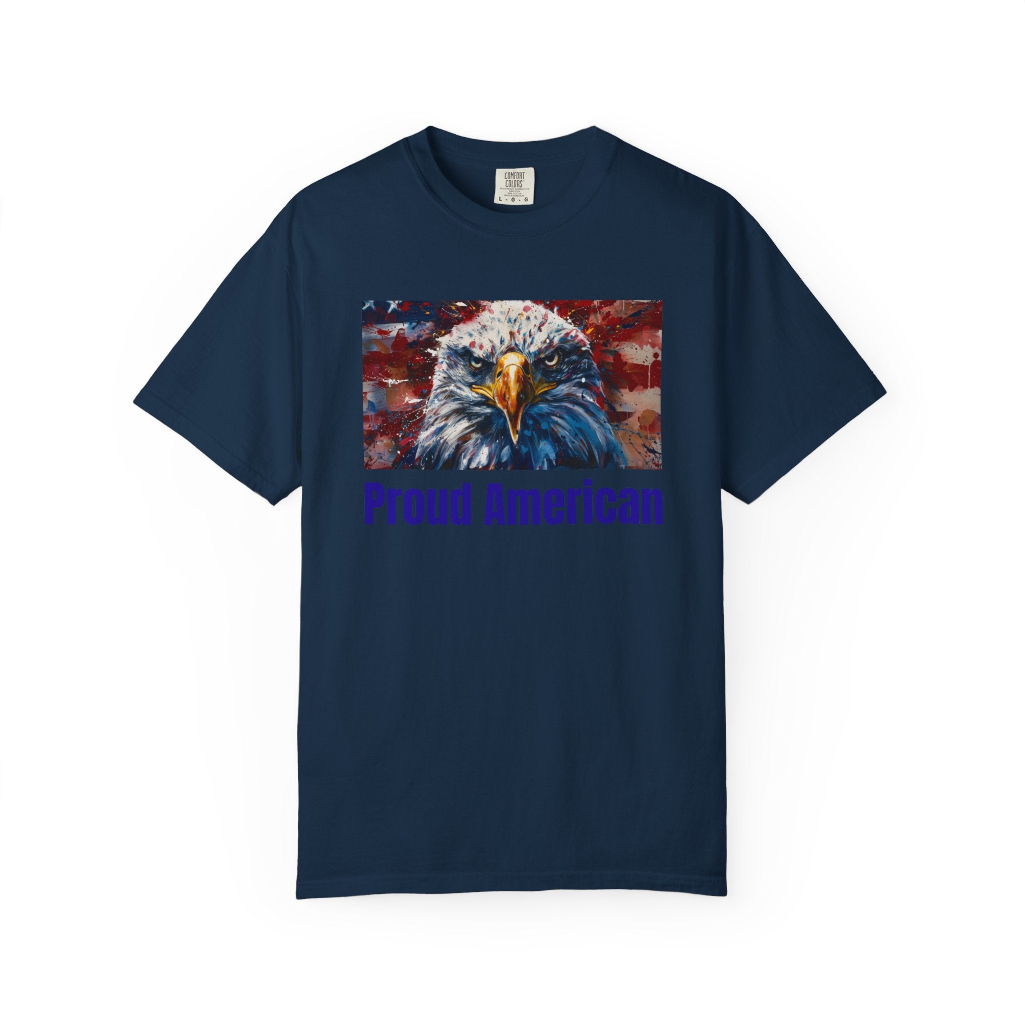 Proud American Eagle T-Shirt — Patriotic 250th Anniversary Tee