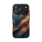 Patriotic Phone Case, Tough Cases with American Flag Design, Stylish Phone Accessories, USA Pride Gift, Durable Cases for All Occasions - 250 USA Celebration