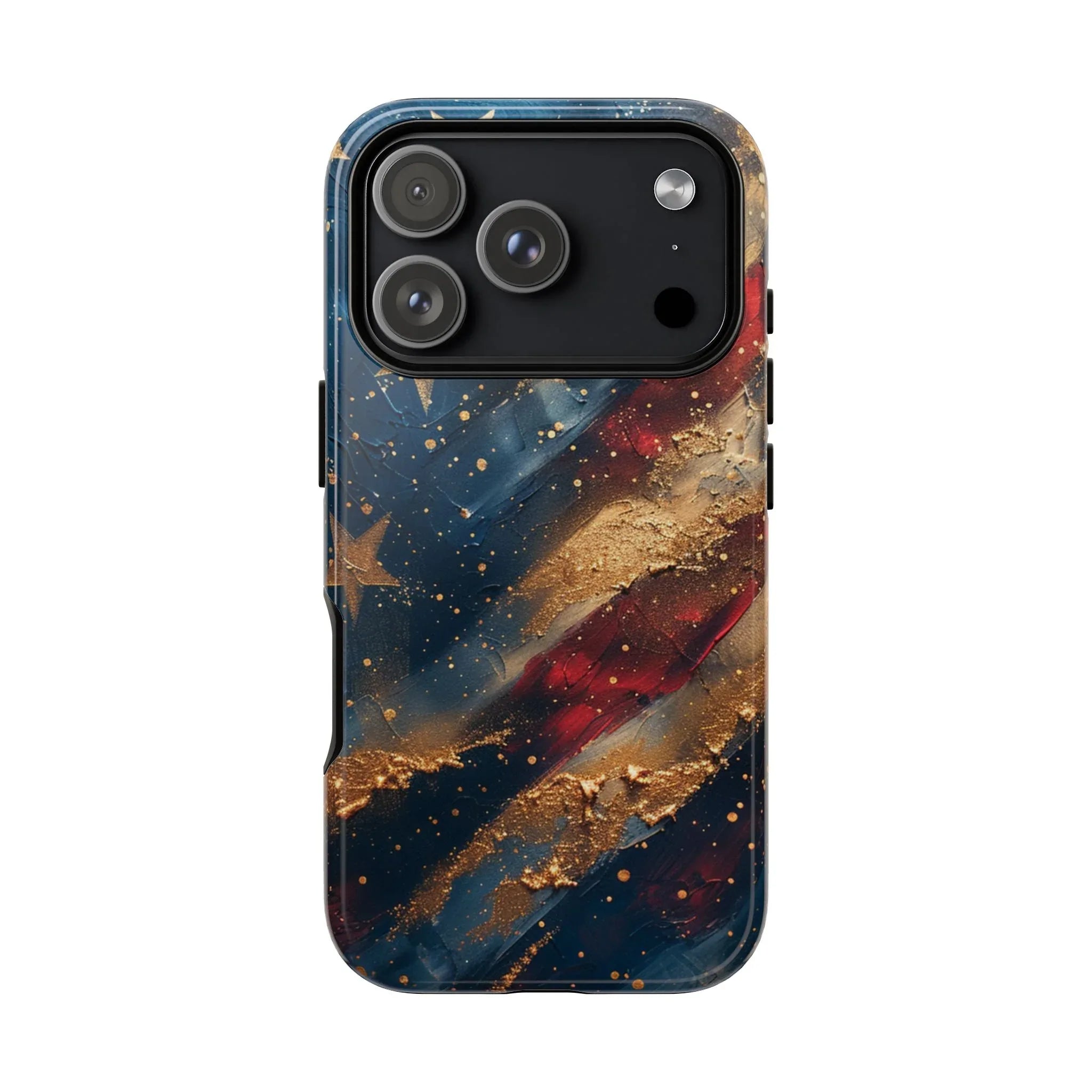 Patriotic Phone Case, Tough Cases with American Flag Design, Stylish Phone Accessories, USA Pride Gift, Durable Cases for All Occasions - 250 USA Celebration