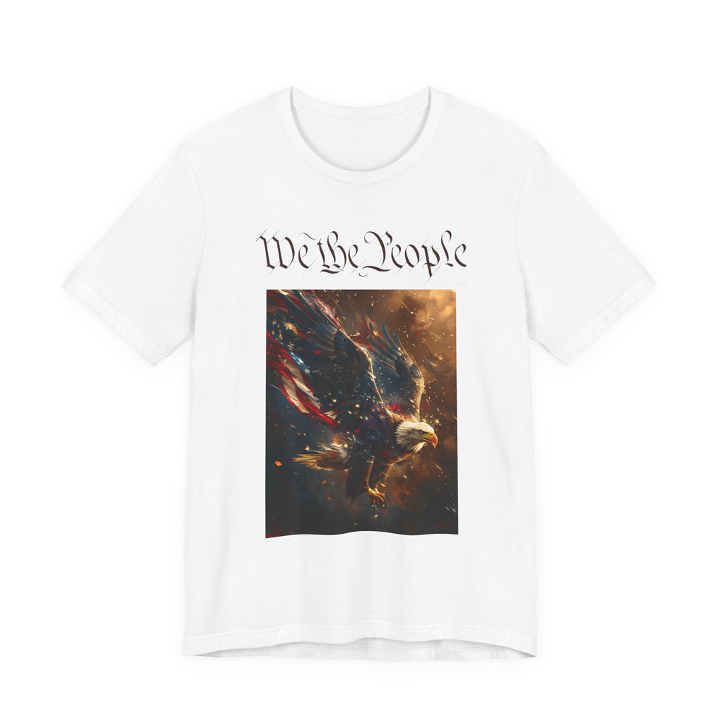 We the People Eagle T-Shirt — Patriotic American Flag Bald Eagle Tee