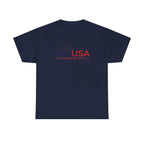 America 250 Tee Shirt | Official 250th Anniversary Edition - 250 USA Celebration Chest Logo Tee | Fourth of July Americana T-Shirt
