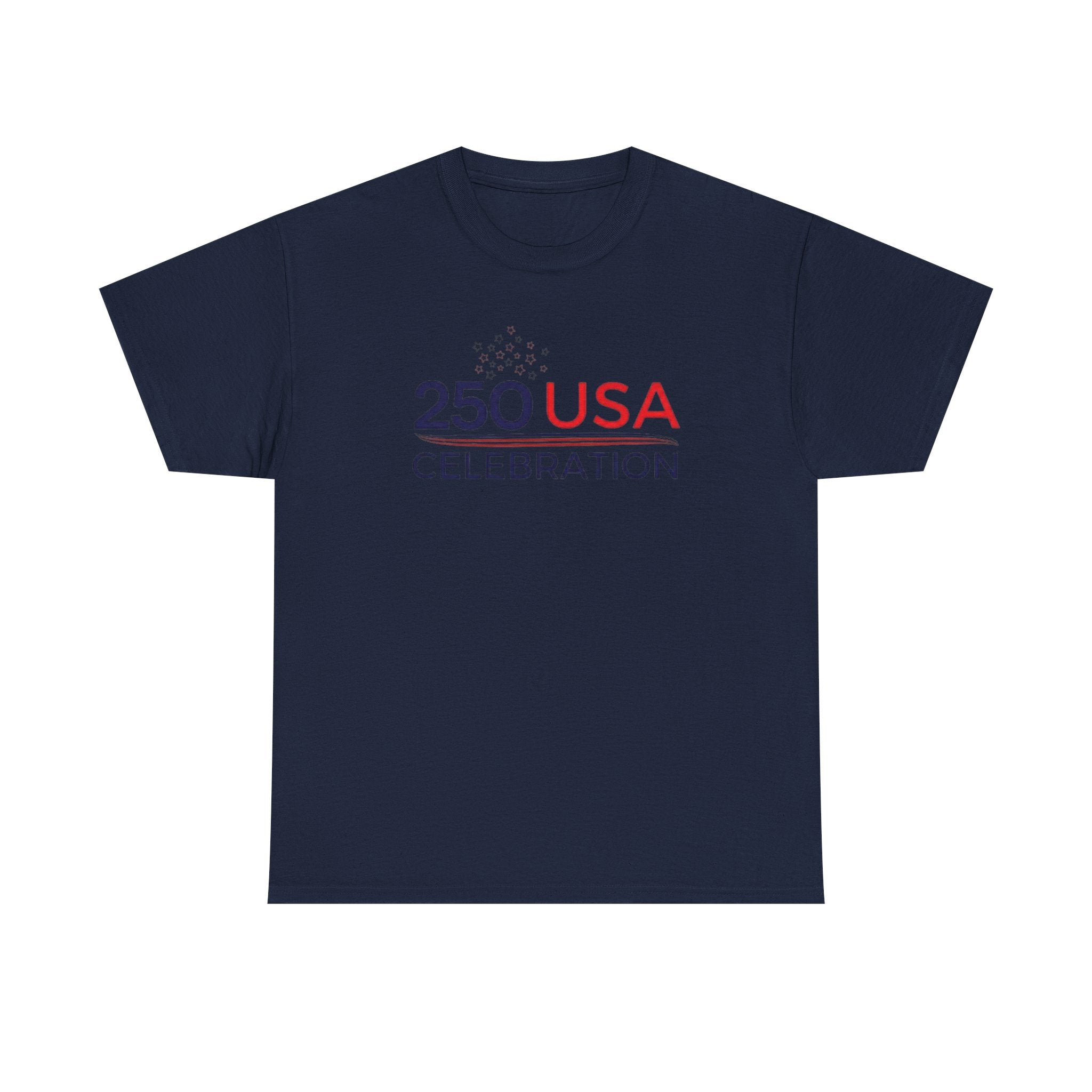 America 250 Tee Shirt | Official 250th Anniversary Edition - 250 USA Celebration Chest Logo Tee | Fourth of July Americana T-Shirt