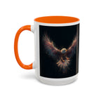 Fiery Flying Eagle Mug | Accent Coffee Mug 11oz 15oz