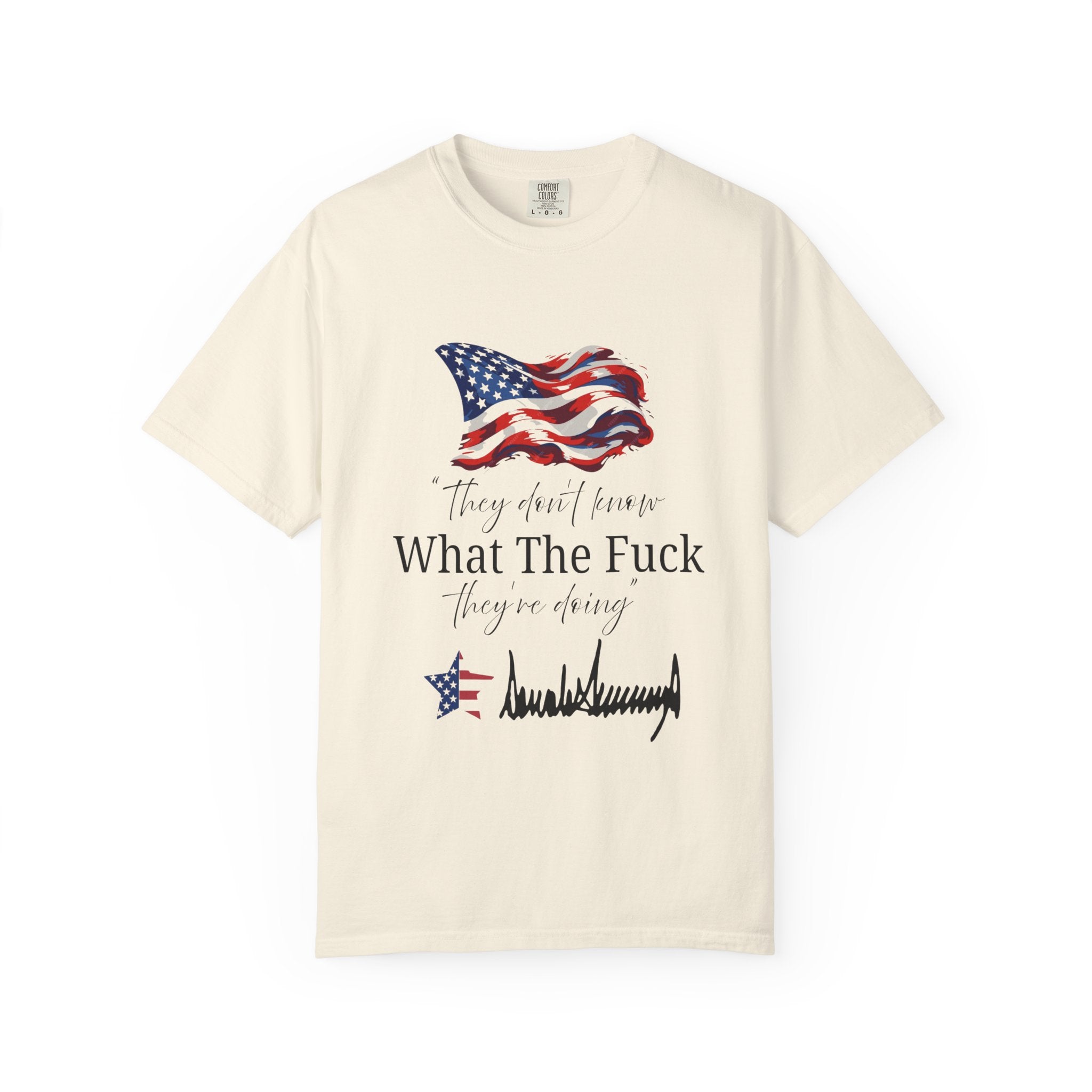 Patriotic Humor T-Shirt - Funny Graphic Tee, Independence Day, Gift for Veterans, Casual Wear, Unique Statement Shirt