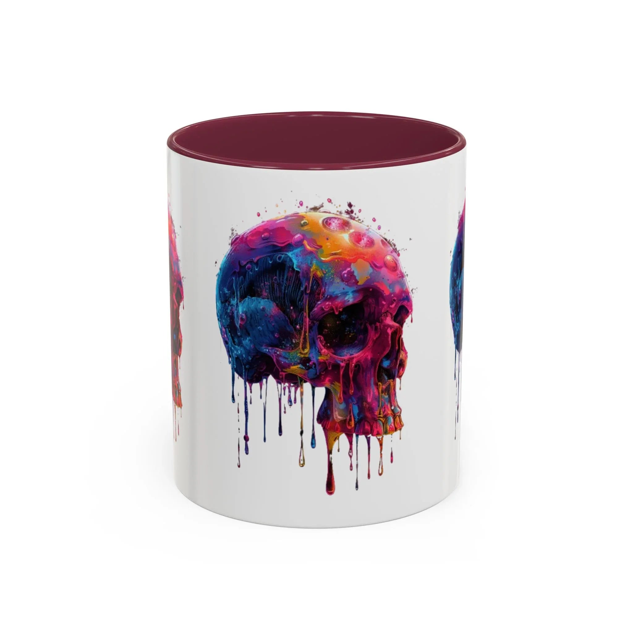 Psychedelic Third Eye Mug | Glowing Mushrooms, Melting Doves, Neon Lava Art - 250 USA Celebration