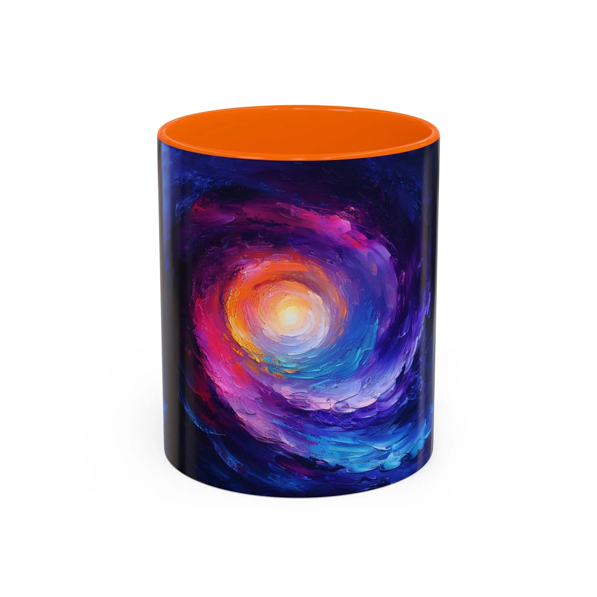 Colorful Cosmic Vortex Mug | Accent Coffee Mug 11oz 15oz - 250 USA Celebration