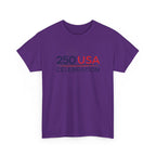 America 250 Tee Shirt | Official 250th Anniversary Edition - 250 USA Celebration Chest Logo Tee | Fourth of July Americana T-Shirt