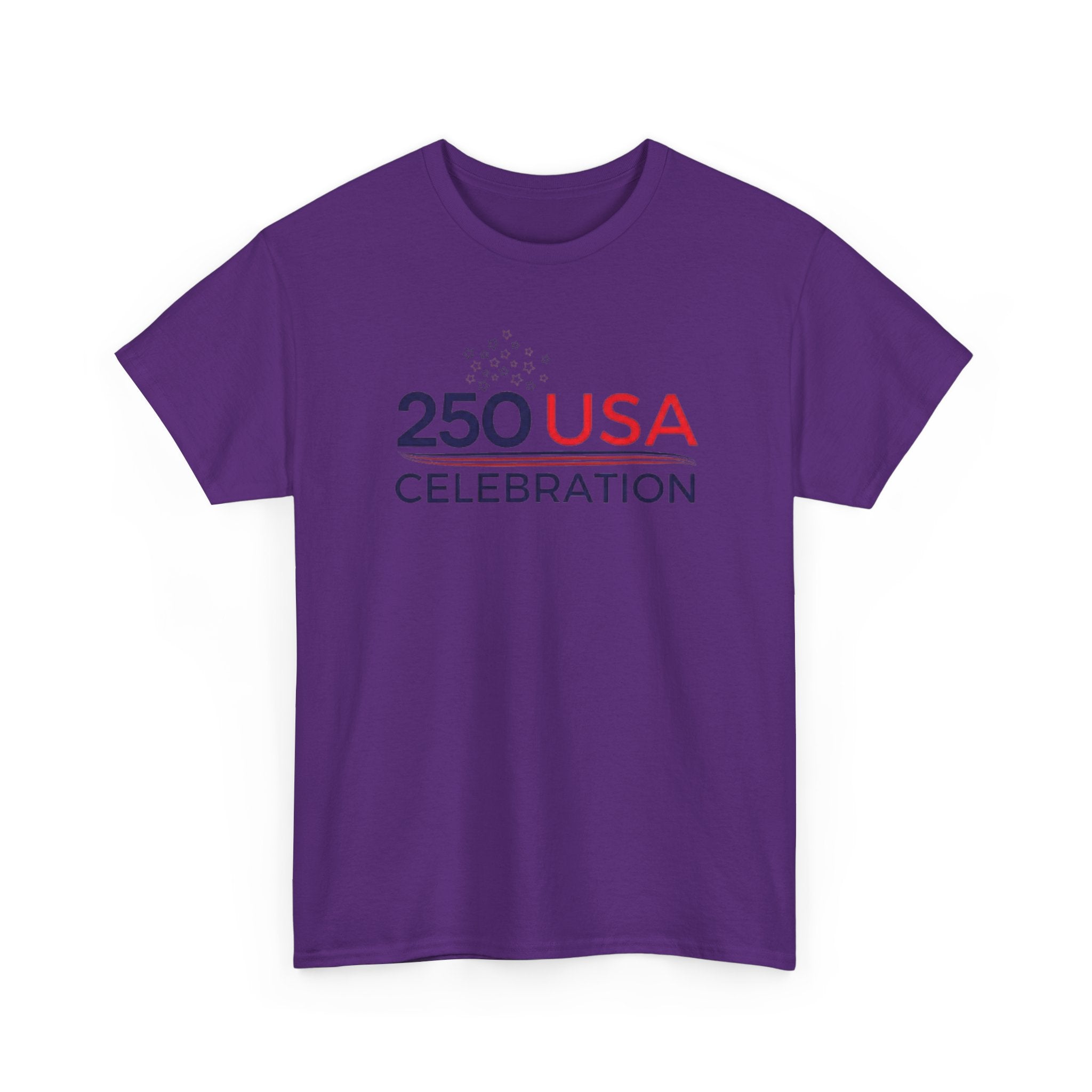America 250 Tee Shirt | Official 250th Anniversary Edition - 250 USA Celebration Chest Logo Tee | Fourth of July Americana T-Shirt