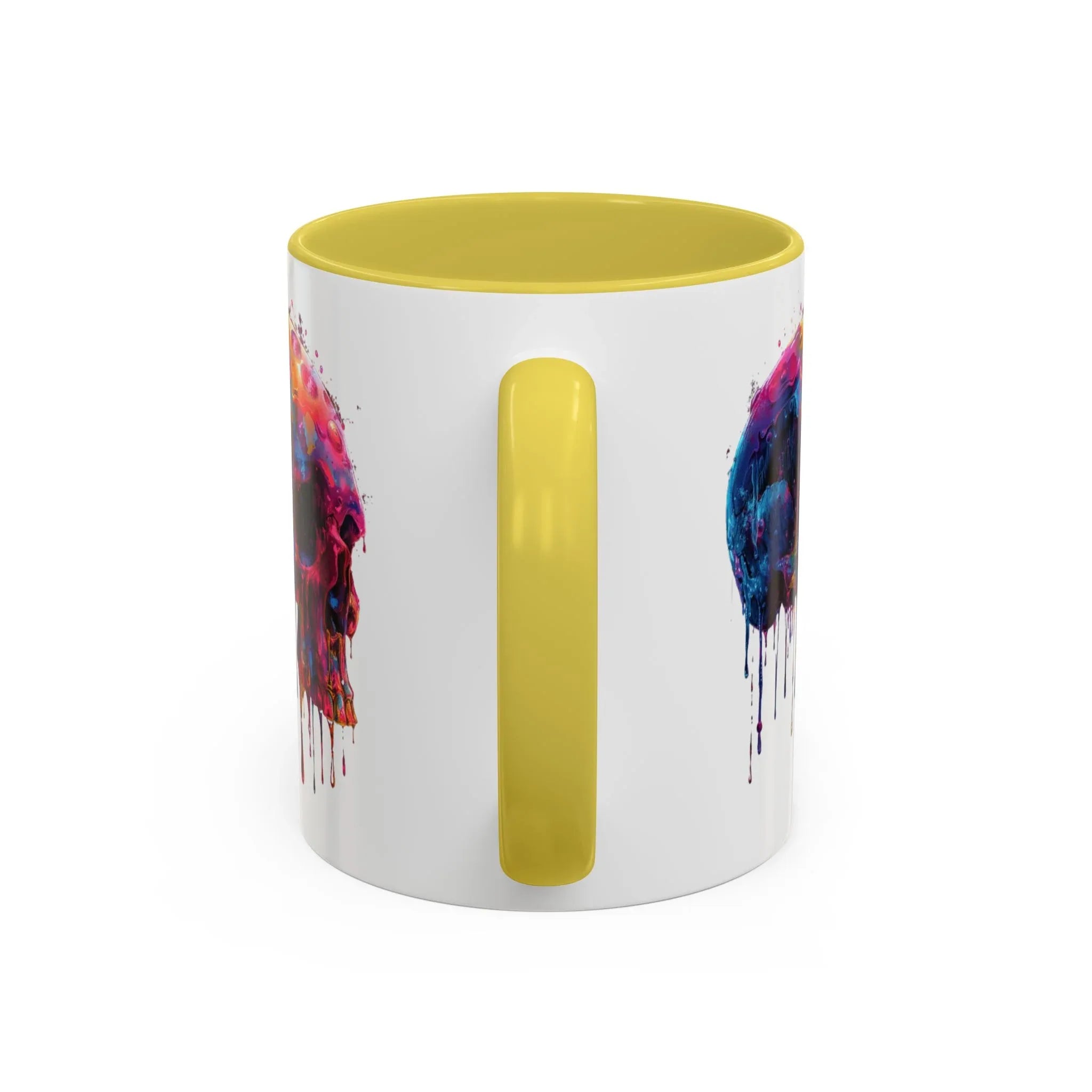 Psychedelic Third Eye Mug | Glowing Mushrooms, Melting Doves, Neon Lava Art - 250 USA Celebration