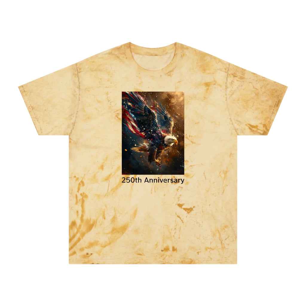 Unisex Color Blast T-Shirt - 250 USA Celebration