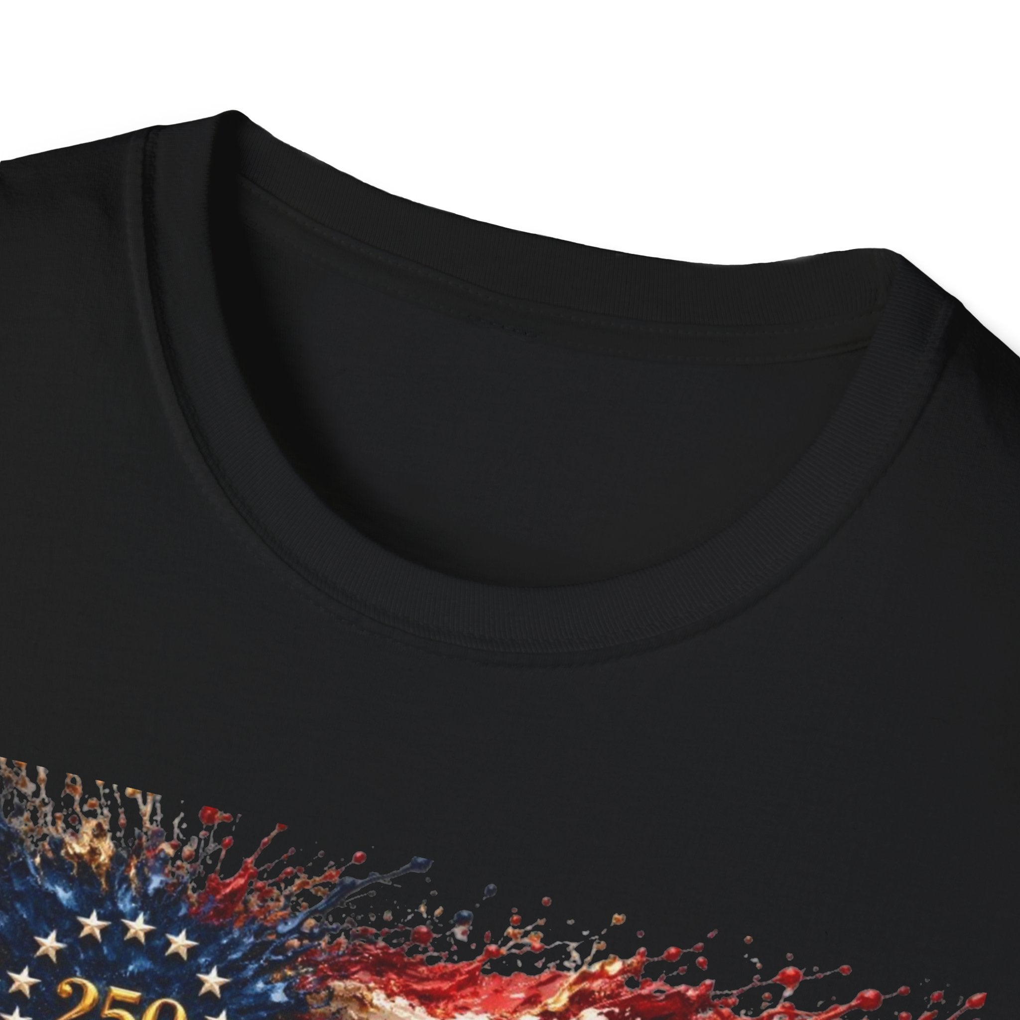 250th Anniversary American Flag T-Shirt – 1776–2026 Patriotic Fireworks Tee