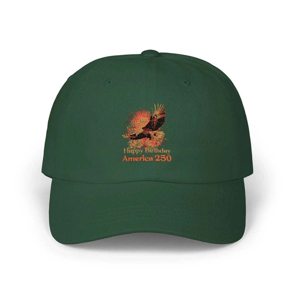 Bald Eagle America 250 Cap | Dad Hat - 250 USA Celebration