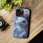 Goth Axolotls Tough Cases | Cute Creepy Axolotl Phone Case, Gloomycore Aesthetic - 250 USA Celebration