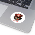 1776-2026 Eagle with Fireworks round sticker | Patriotic Sticker - 250 USA Celebration