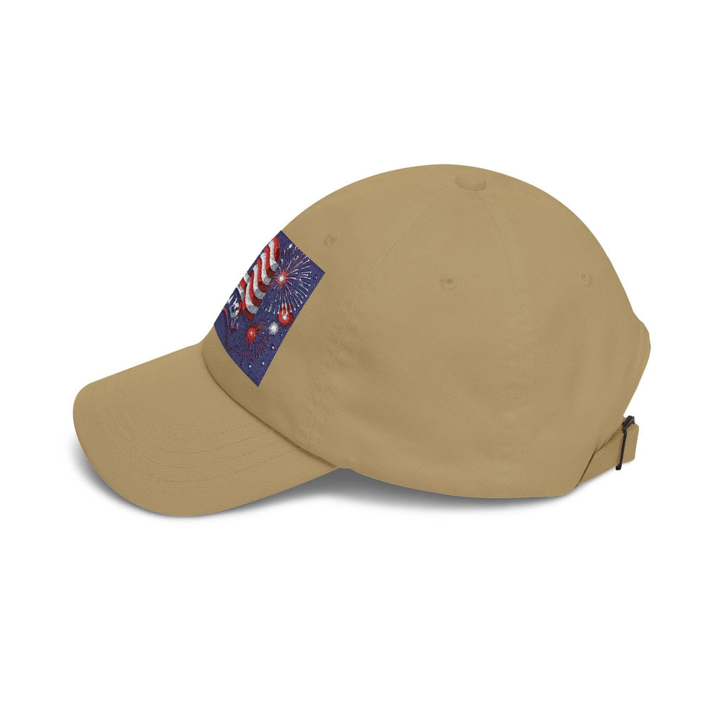 USA 250 American Flag Fireworks Baseball Hat | Patriotic July 4th Cap - 250 USA Celebration