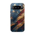 Patriotic Phone Case, Tough Cases with American Flag Design, Stylish Phone Accessories, USA Pride Gift, Durable Cases for All Occasions - 250 USA Celebration