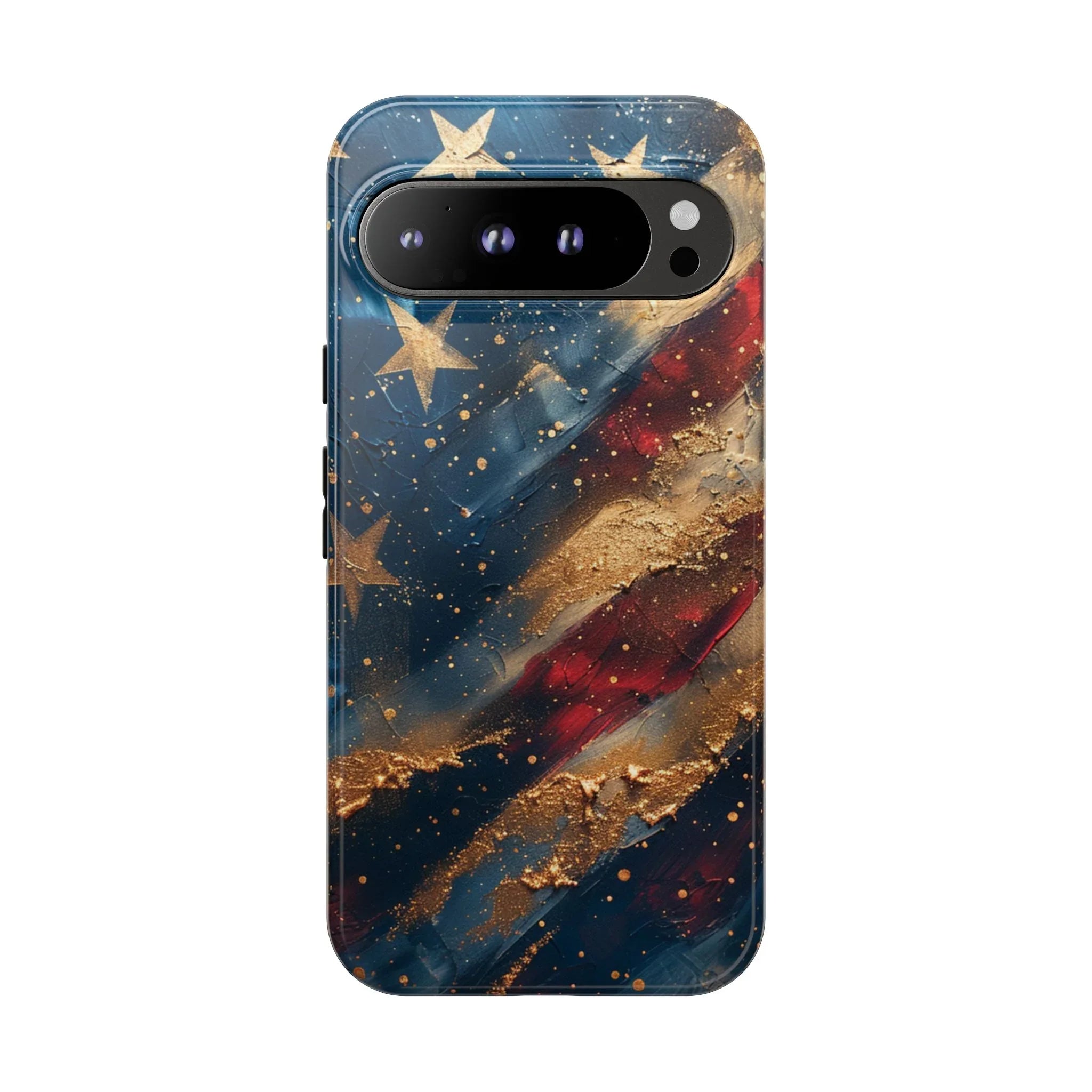 Patriotic Phone Case, Tough Cases with American Flag Design, Stylish Phone Accessories, USA Pride Gift, Durable Cases for All Occasions - 250 USA Celebration