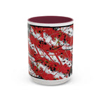 Abstract American Flag Mug | 11oz or 15oz Ceramic - 250 USA Celebration