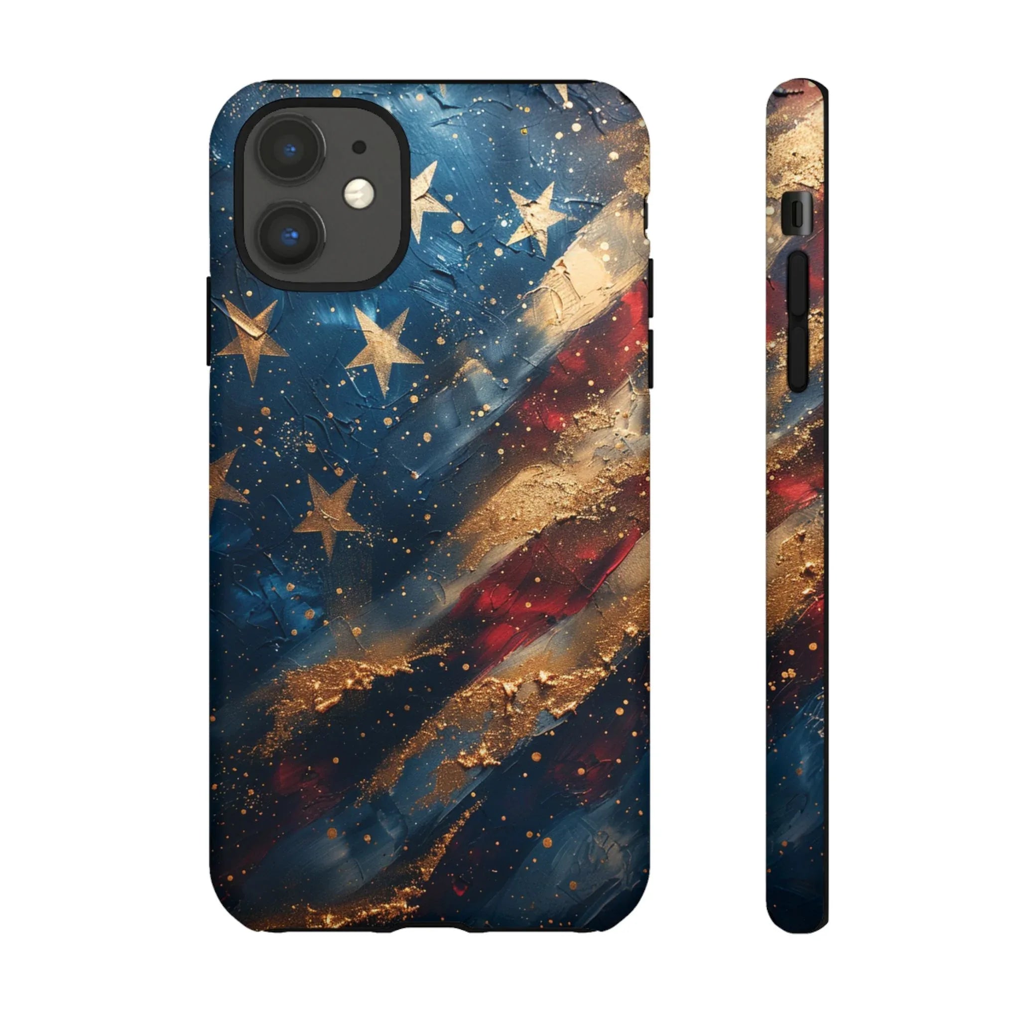 Distressed American Flag phone case | tough cases - 250 USA Celebration