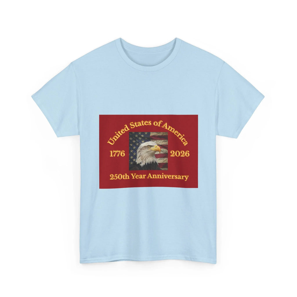 250th Anniversary USA Tee, 250 Years of Freedom, Patriotic Baseball Cap, American, American Patriotic, USA Apparel, Flag T-Shirts - 250 USA Celebration