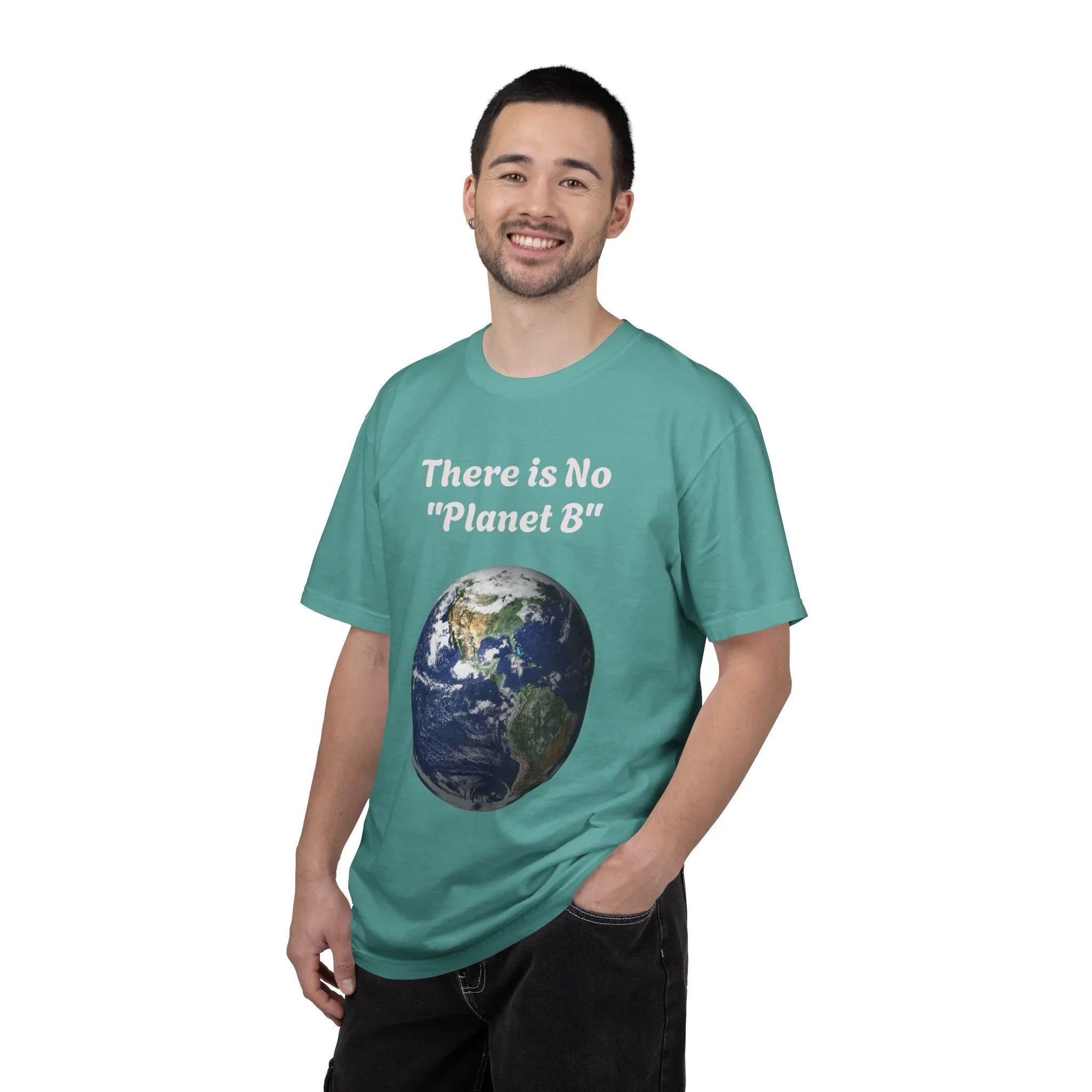 There is No "Planet B" Earth Graphic T-Shirt | Earth Day Environmental Tee - 250 USA Celebration