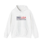 America 250 USA Celebration Hoodie | Official 250th Anniversary Edition 250 USA Celebration Hoodie | Patriotic Anniversary Red White Blue