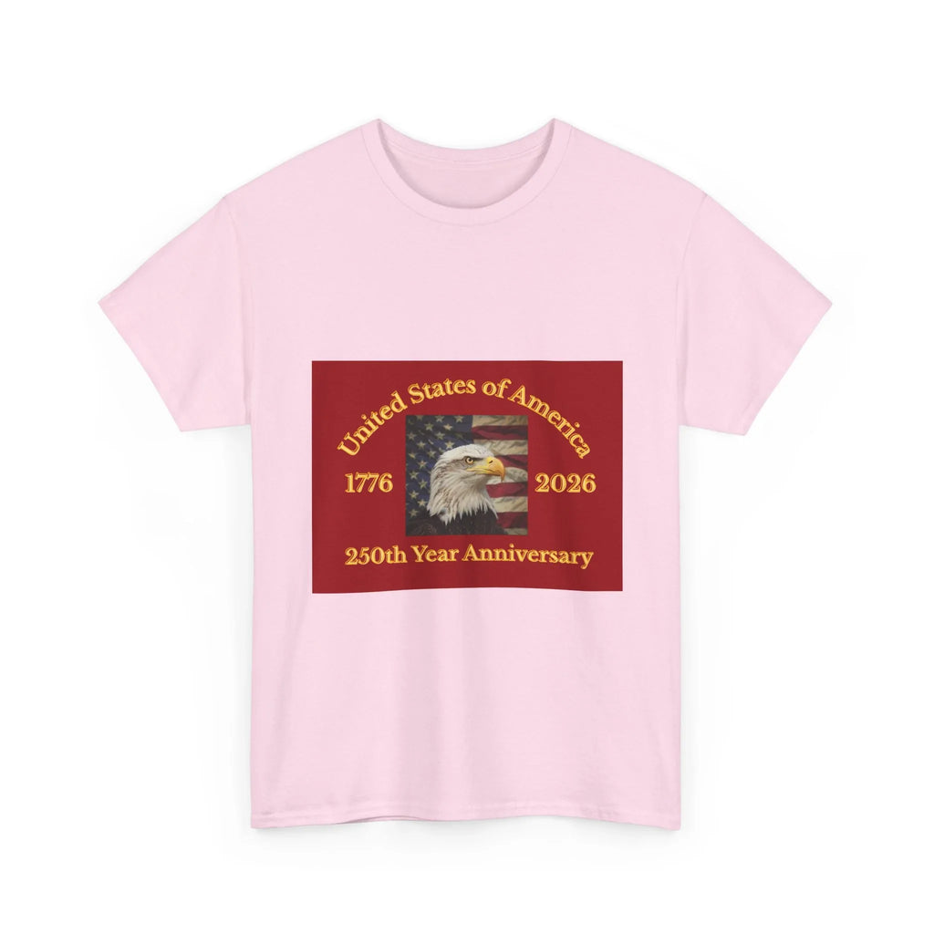 250th Anniversary USA Tee, 250 Years of Freedom, Patriotic Baseball Cap, American, American Patriotic, USA Apparel, Flag T-Shirts - 250 USA Celebration