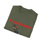 Trust the Plan eagle T-Shirt | Flying Bald Eagle graphic tee