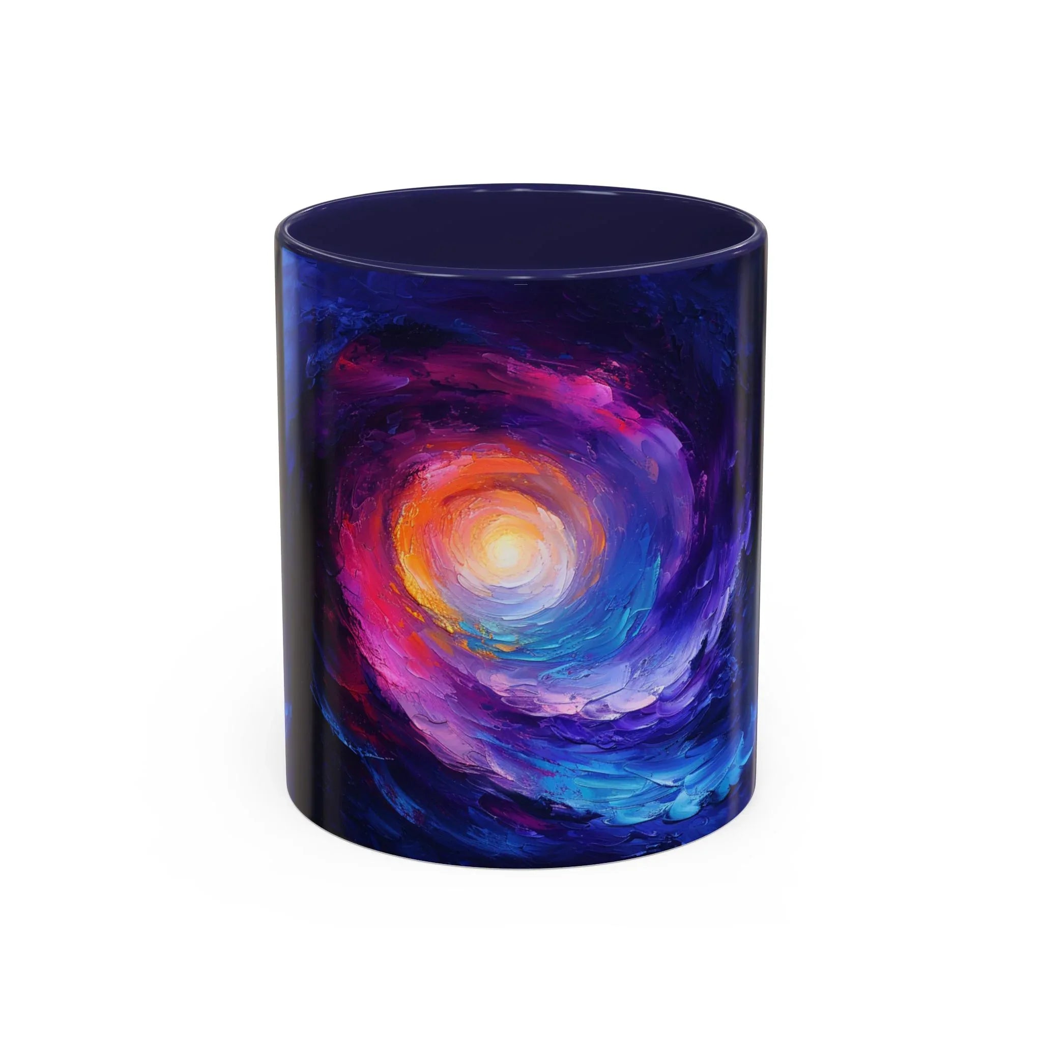 Colorful Cosmic Vortex Mug | Accent Coffee Mug 11oz 15oz - 250 USA Celebration