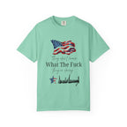 Patriotic Humor T-Shirt - Funny Graphic Tee, Independence Day, Gift for Veterans, Casual Wear, Unique Statement Shirt