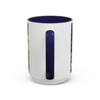 Patriotic American Flag Accent Coffee Mug (11/15oz)