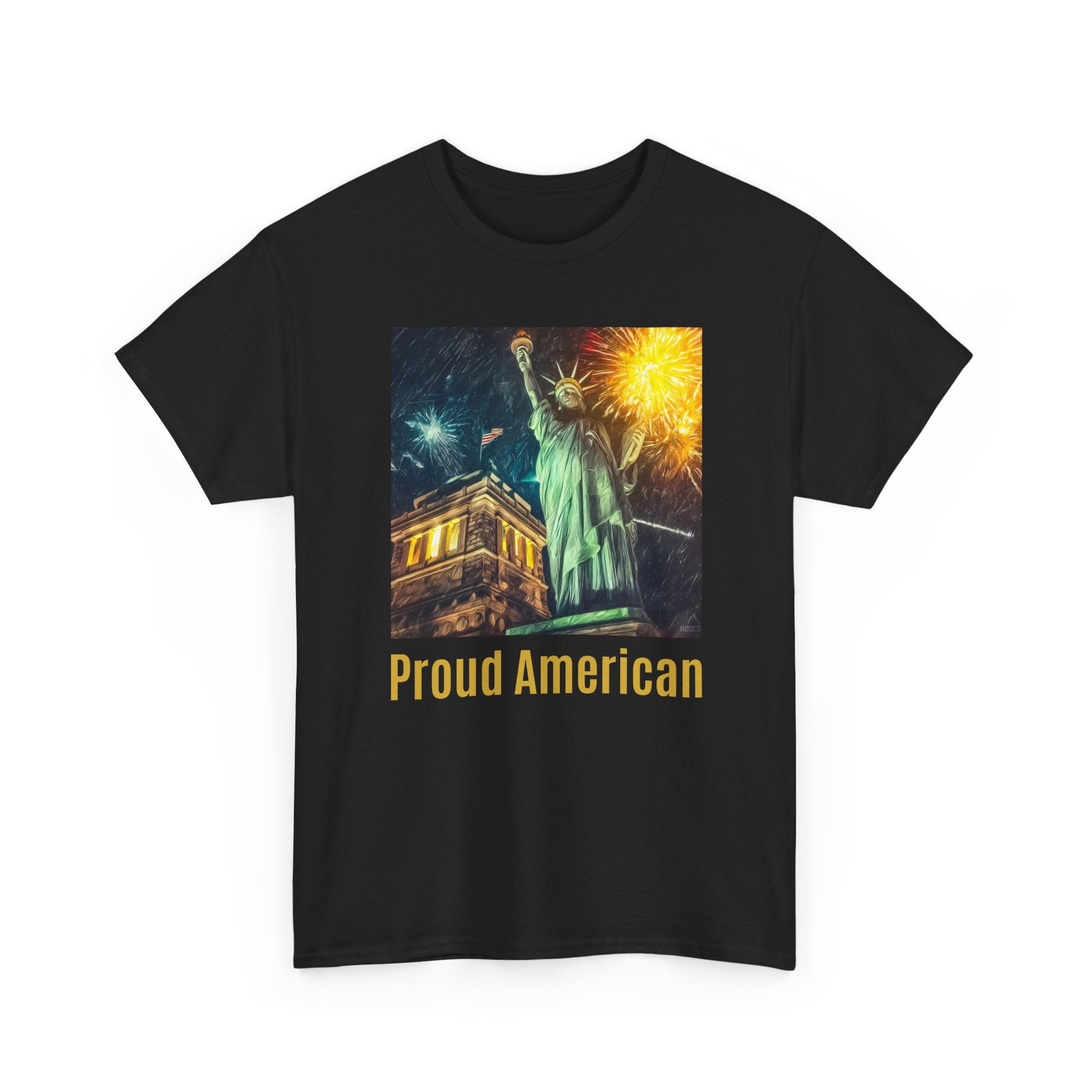 Bald Eagle Illustration Happy Birthday America 250 T-Shirt | Patriotic Eagle Tee