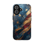 Distressed American Flag phone case | tough cases - 250 USA Celebration
