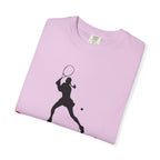 Calm Under Pressure Tennis Player T-shirt | Tennis Graphic Tee - 250 USA Celebration