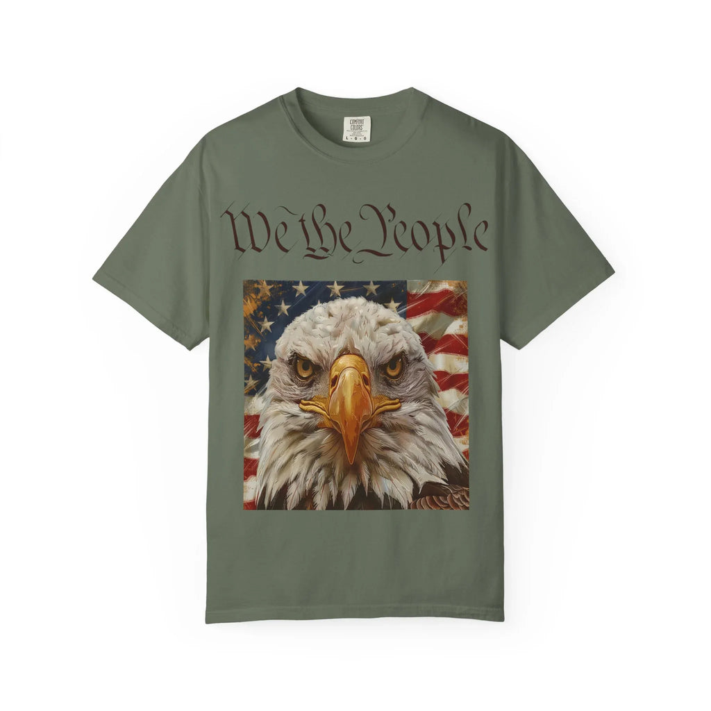 We the People Bald Eagle T-Shirt | American Flag Patriotic Tee, Patriotic T-Shirt, 250 America, America 250 Celebration - 250 USA Celebration