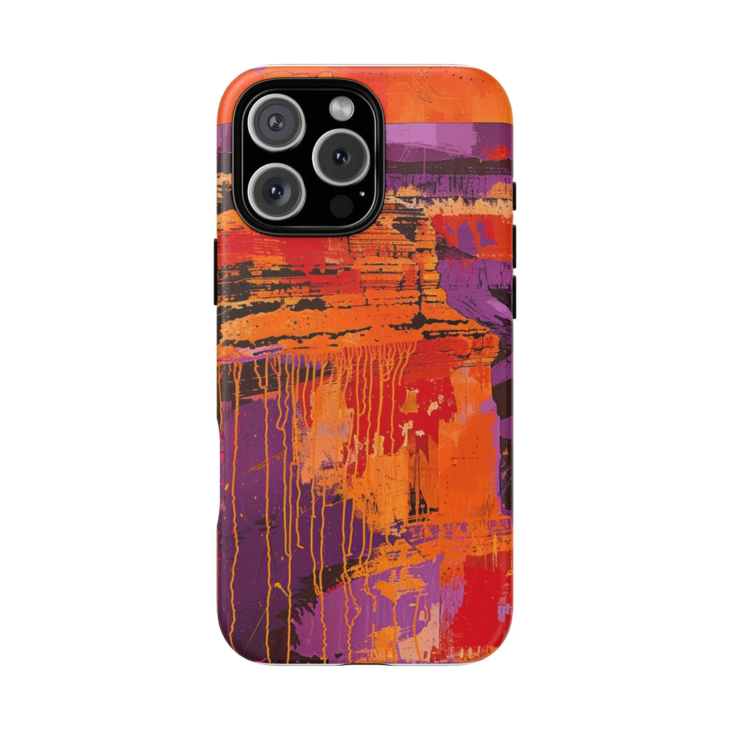Abstract Drip Paint Tough Case | Phone Case - 250 USA Celebration