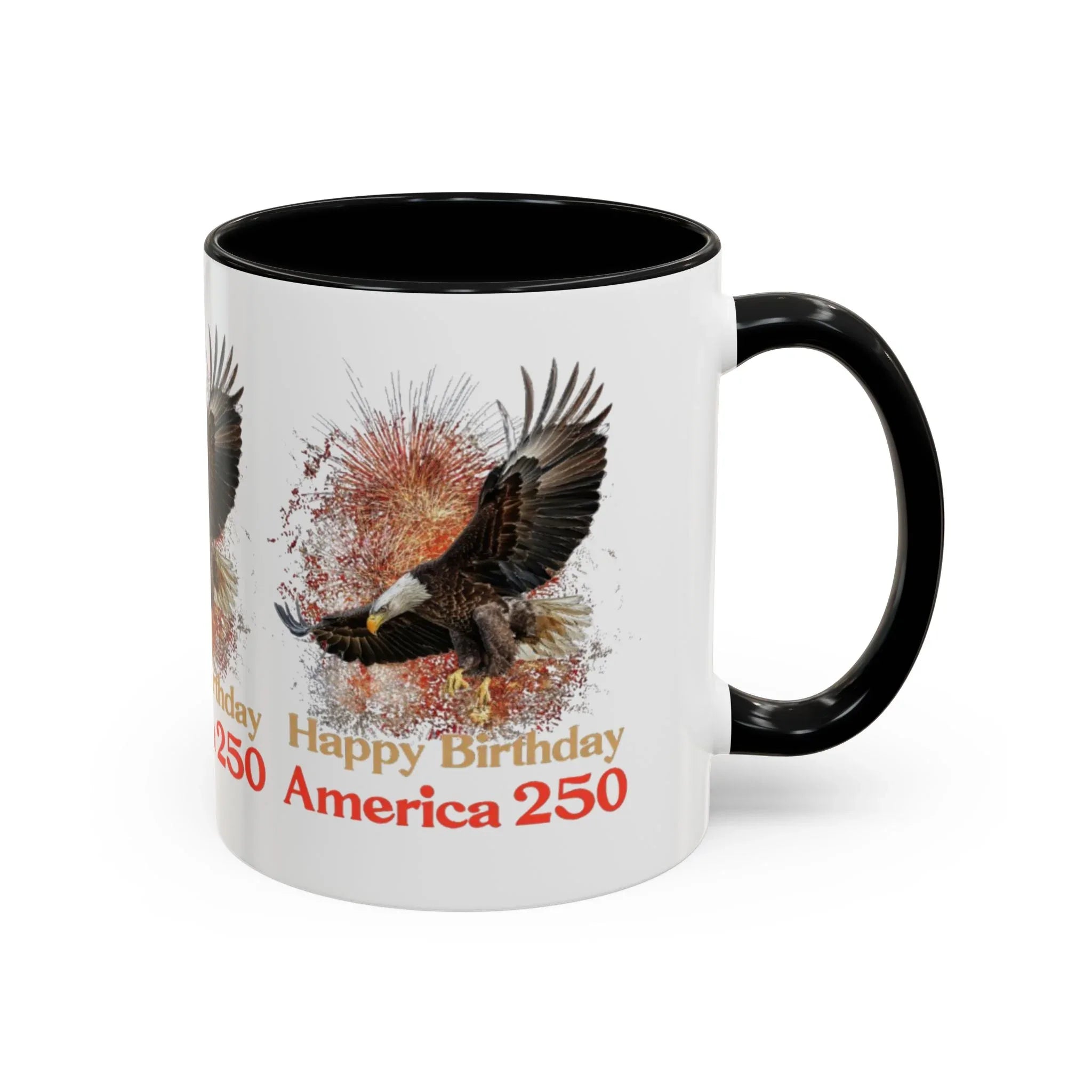 Accent Coffee Mug (11, 15oz) - 250 USA Celebration