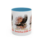 Accent Coffee Mug (11, 15oz) - 250 USA Celebration