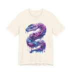 Psychedelic Rainbow Ouroboros Tee | Galaxy Fractal Mushroom Snake - 250 USA Celebration