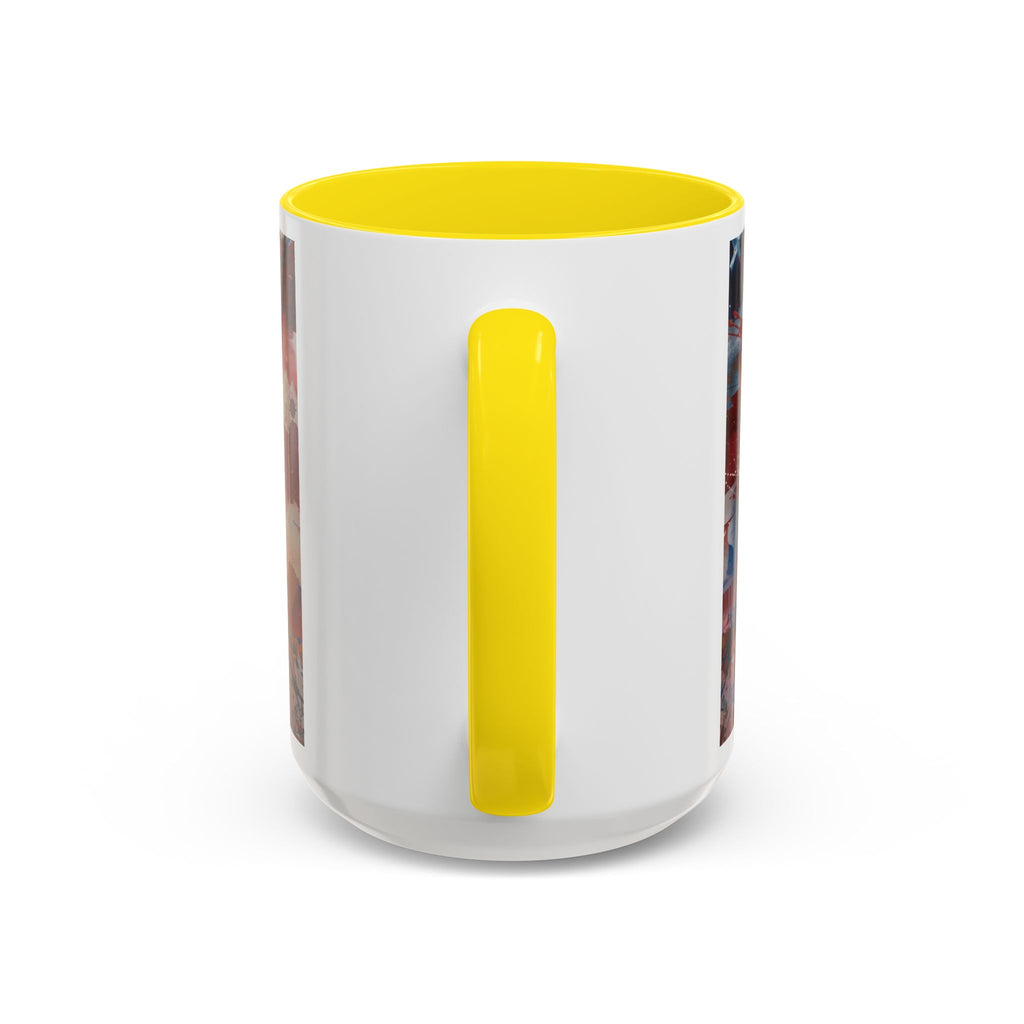 Patriotic Eagle Coffee Mug - Bold American Bald Eagle Art (11/15oz)