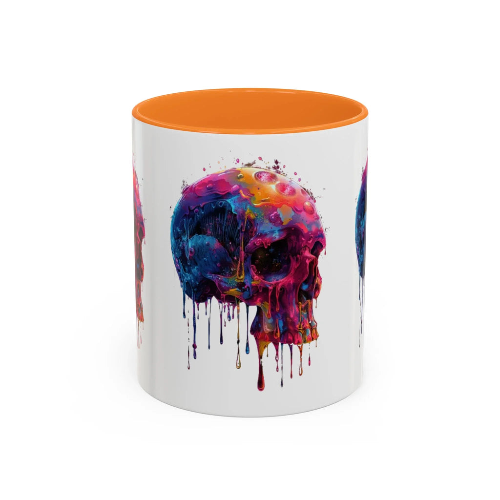 Psychedelic Third Eye Mug | Glowing Mushrooms, Melting Doves, Neon Lava Art - 250 USA Celebration